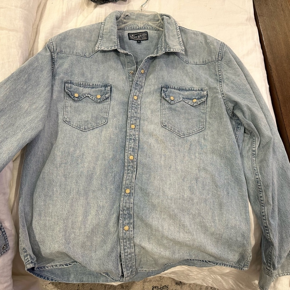 Lucky Jeans Denim Shirt Large